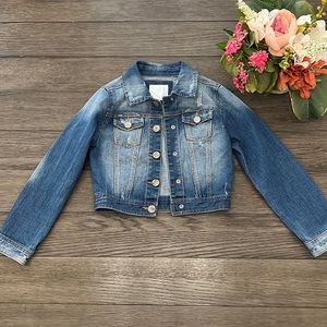 Justice girls denim jacket